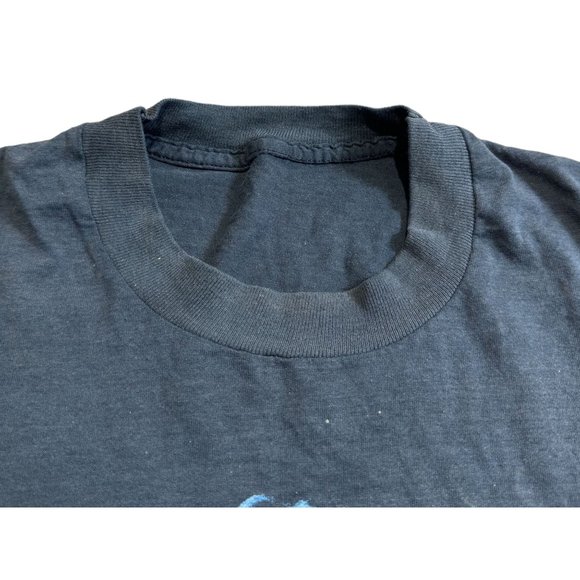 Vintage Kenny Rogers T-Shirt Share Your Love Country Music 1989 Black Made In Us - Picture 3 of 4